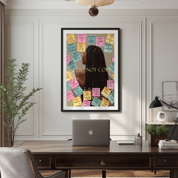 Motivational Quote, Inspirational Wall Art, Positive Affirmations Poster - Picture 5 of 5